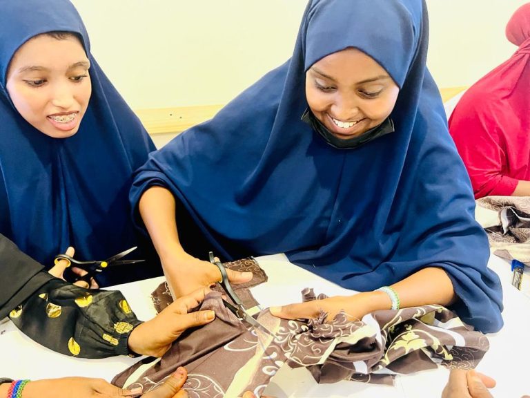 100 Vulnerable Women And Adolescent Girls From The Most Vulnerable Community Groups In Garowe, Somalia, Trained On How To Make Their Own Reusable Sanitary Pads