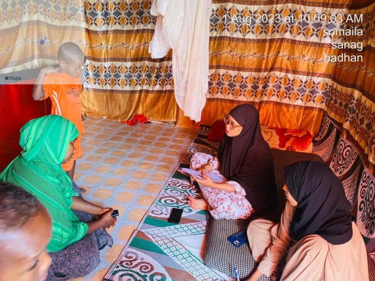 Mobile Team Provide Mental Health and Psychosocial Support Services for Survivors of Gender-Based Violence in Badhan, Sanaag Region, Somalia