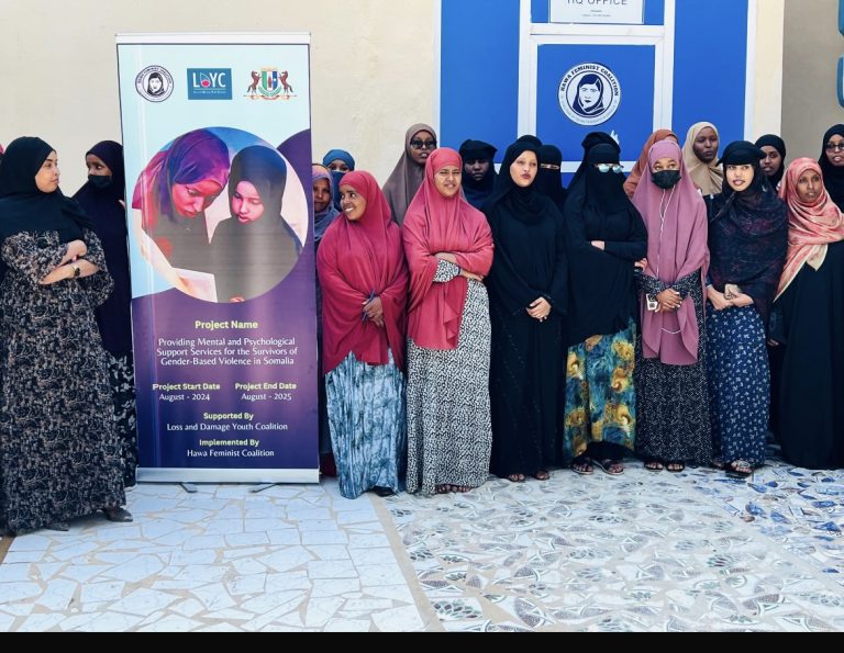 Hawa Feminist Coalition Launches Vital Health & Psychosocial Support for GBV Survivors in Somalia
